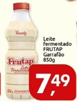 Supermercados Nori Leite fermentado Frutap Garafao 850g oferta