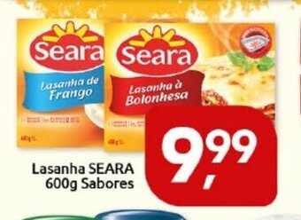 Supermercados Nori Lasanha Seara 600g sabores oferta