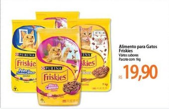 Atacadão Alimento para gatos Friskies 1kg oferta