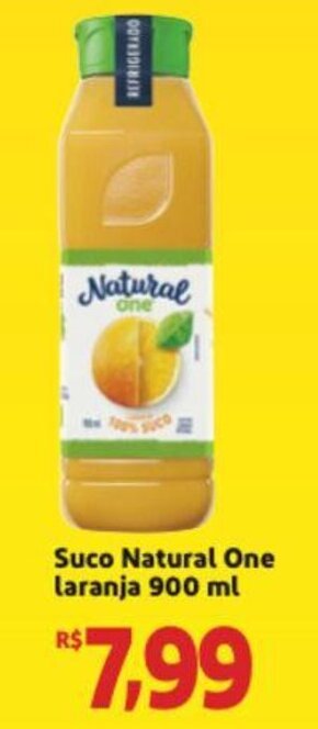 Extra Supermercado Suco Natural One laranja 900ml oferta