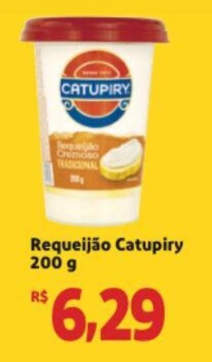 Extra Supermercado Requeijao Catupiry 200g oferta