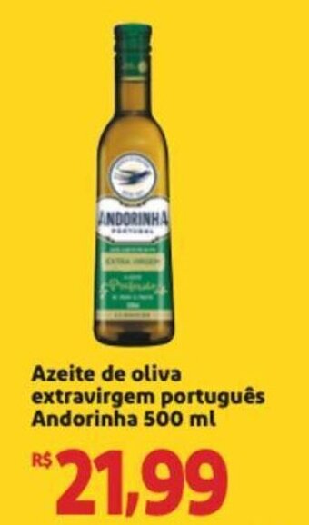 Extra Supermercado Azeite de Oliva Extravirgem portugues Andorinha 500ml oferta
