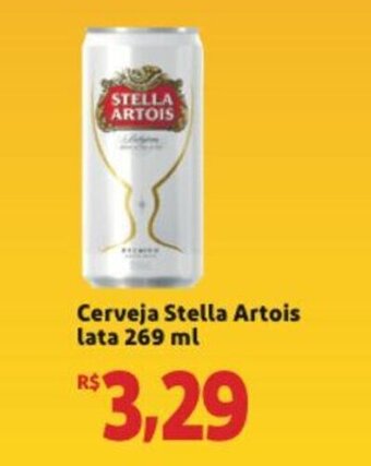 Extra Supermercado Cerveja Stella Artois lata 269ml oferta