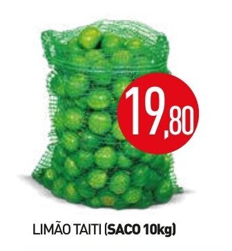 Calvo Atacadista Limao Taiti saco 10kg oferta