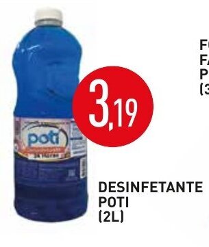Calvo Atacadista Desinfetante Poti 2L oferta