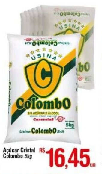 Fort Atacadista Acucar Cristal Colombo 5kg oferta