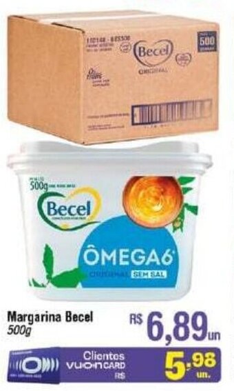 Fort Atacadista Margarina Becel 500g oferta