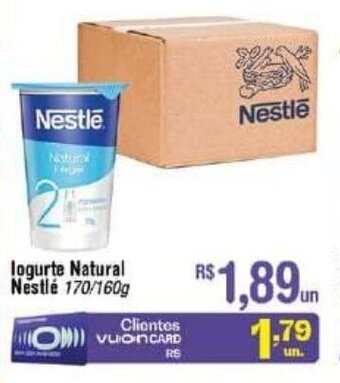 Fort Atacadista Iogurte Natural Nestle 170/160g oferta