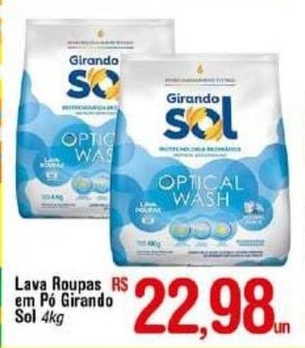 Fort Atacadista Lava roupas em po Girando Sol 4kg oferta