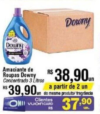 Fort Atacadista Amaciante de roupas Downy 3L oferta