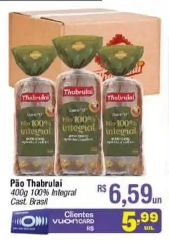 Fort Atacadista Pao Thabrulai 400g oferta