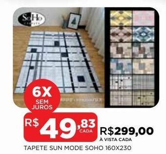DB Supermercados Tapete sun mode soho 160x230 oferta