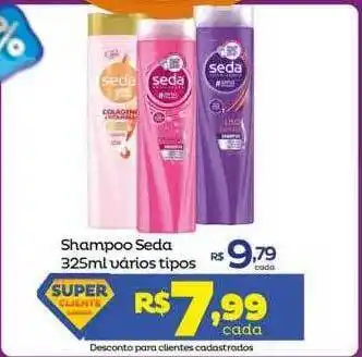 Shampoo Seda Vários Tipos