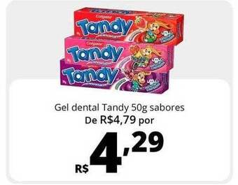 Supermercados Baklizi Gel Dental Tandy Sabores oferta