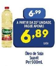 Arena Atacado Oleo de Soja Suavit pet 900ml oferta