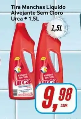 Rede Supermarket Tira Manchas Liquido Alvejante sem Cloro Urca 1.5L oferta