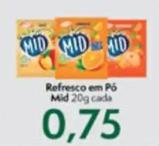 Refresco em po Mid 20g cada