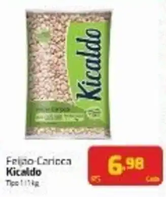Novo Atacarejo Feijao Carioca Kicaldo 1kg oferta