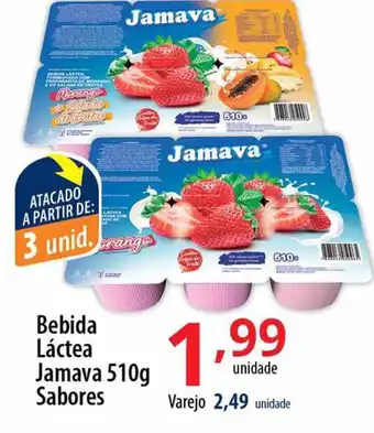 Akki Atacadista Bebida Lactea Jamava 510g Sabores oferta