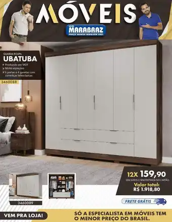 Marabraz Guarda roupa ubatuba oferta