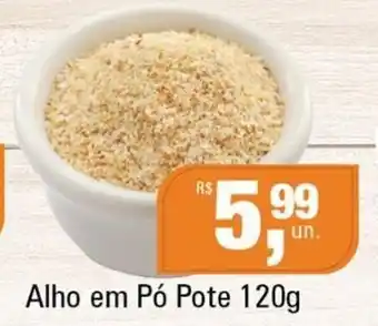 Alho em Po Pote 120g