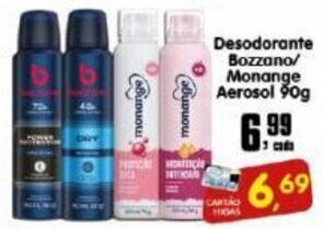 Desodorante Bozzano/ Monange Aerosol 90g