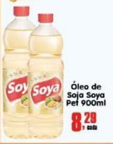 Higa's Supermercado Oleo de soja Soya Pet 900ml oferta