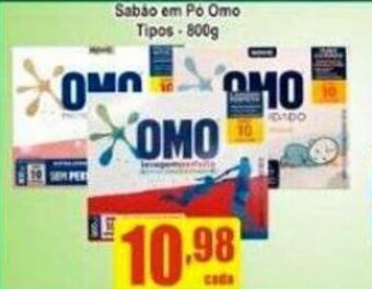 Sabao em po Omo Tipos 800g