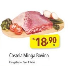 Supermercados Condor Costela Minga Bovina 1kg oferta