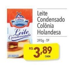 Leite condensado Colonia Holandesa 395g