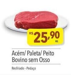 Supermercados Condor Acem/ Paleta/ peito Bovino sem Osso oferta