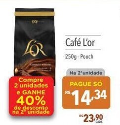 Supermercados Condor Cafe L'or 250g oferta