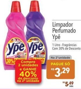 Supermercados Condor Limpador Perfumado Ype 1L oferta