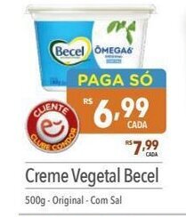Supermercados Condor Creme vegetal Becel 500g oferta