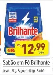 Supermercados Condor Sabao em Po Brilhante oferta