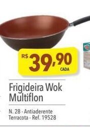 Supermercados Condor Frigideira Wok Multiflon oferta