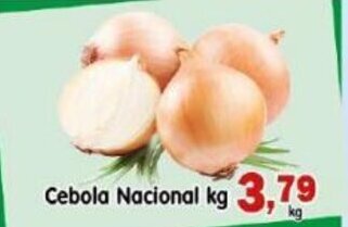 Higa's Supermercado Cebola Nacional 1kg oferta