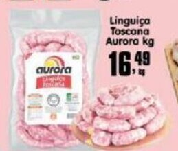 Higa's Supermercado Linguica Toscana Aurora 1kg oferta