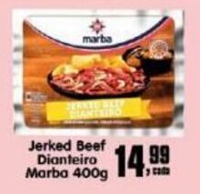 Higa's Supermercado Jerked Beef Dianteiro Marba 400g oferta