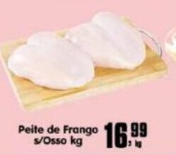 Higa's Supermercado Peito de Frango s/ Osso 1kg oferta