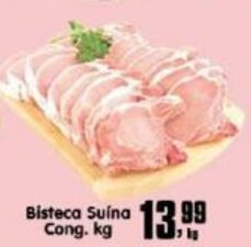 Bisteca Suina Congelada 1kg