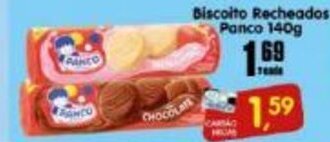 Higa's Supermercado Biscoito Recheados Panco 140g oferta