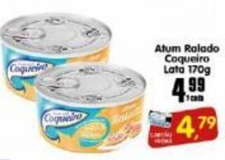 Atum Ralado Coqueiro lata 170g