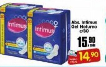 Higa's Supermercado Abs. Intimus Gel Noturno c/30 oferta