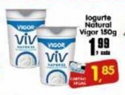 Higa's Supermercado Iogurte Natural Vigor 150g oferta