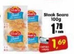 Higa's Supermercado Steak Seara 100g oferta
