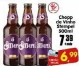 Higa's Supermercado Chopp de Vinho Stempel 500ml oferta