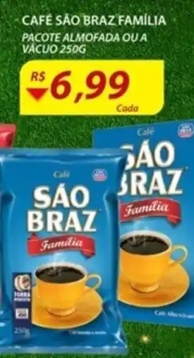 Assaí Atacadista Cafe Sao Braz Familia 250g oferta