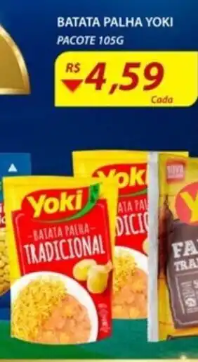Assaí Atacadista Batata Palha Yoki 105g oferta