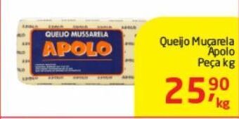 Tenda Atacado Queijo muçarela apolo kg oferta